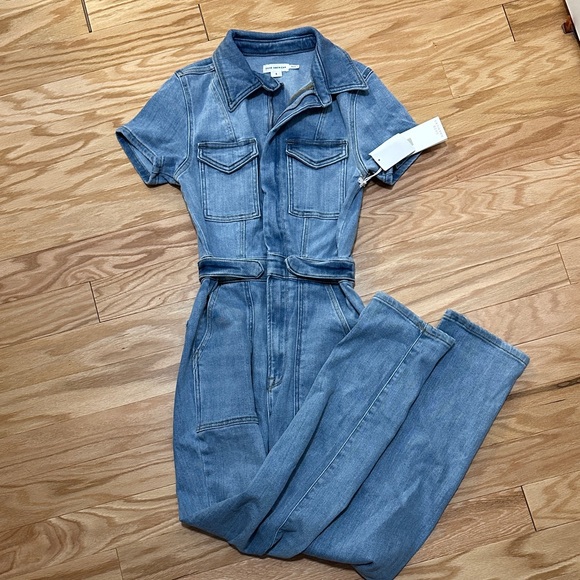 Good American Blue Denim Jumpsuit - Picture 1 of 3
